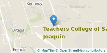 Location of Teachers College of San Joaquin