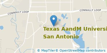 Location of Texas A&M University-San Antonio
