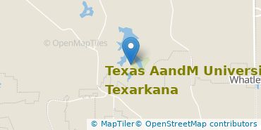 Location of Texas A&M University-Texarkana
