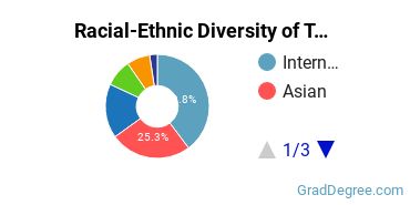 Graduate Racial-Ethnic Diversity at THSU