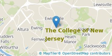 Location of The College of New Jersey