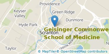 Location of Geisinger Commonwealth School of Medicine