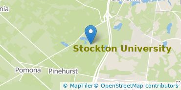 Location of Stockton University
