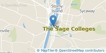 Location of Russell Sage College
