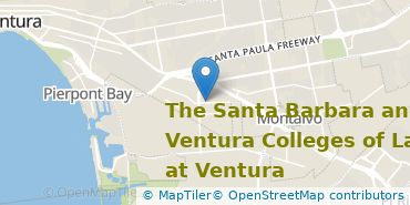 Location of The Colleges of Law at Ventura