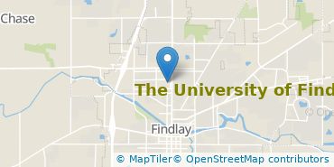 Location of The University of Findlay