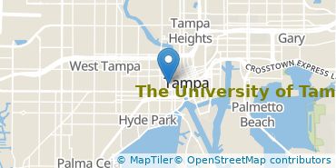 Location of The University of Tampa