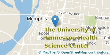 Location of The University of Tennessee Health Science Center