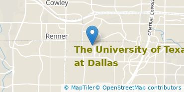 Location of The University of Texas at Dallas