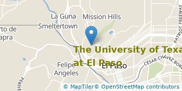 Location of The University of Texas at El Paso