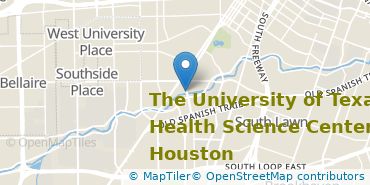 Location of The University of Texas Health Science Center at Houston