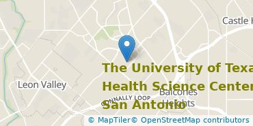 Location of The University of Texas Health Science Center at San Antonio