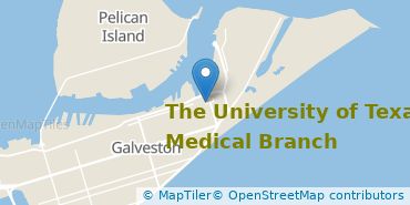 Location of The University of Texas Medical Branch at Galveston