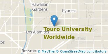 Location of Touro University Worldwide