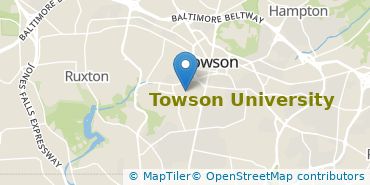 Location of Towson University