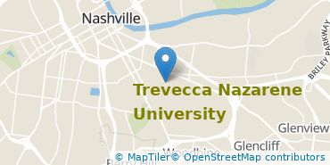 Location of Trevecca Nazarene University