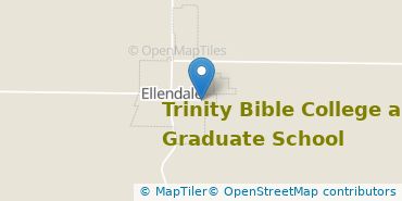 Location of Trinity Bible College and Graduate School