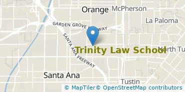 Location of Trinity Law School
