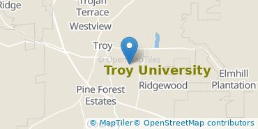 Location of Troy University