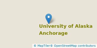 Location of University of Alaska Anchorage