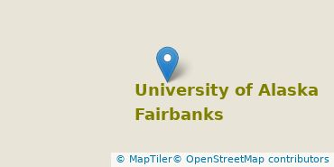 Location of University of Alaska Fairbanks