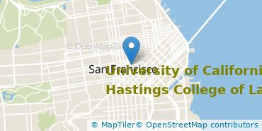 Location of University of California College of the Law-San Francisco