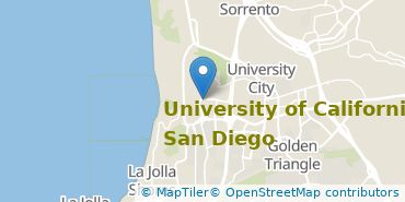 Location of University of California-San Diego