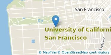 Location of University of California-San Francisco