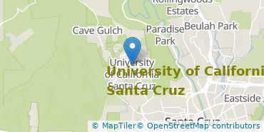 Location of University of California-Santa Cruz