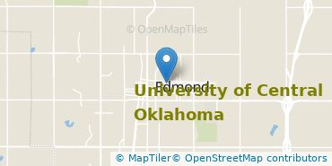 Location of University of Central Oklahoma