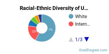 Graduate Racial-Ethnic Diversity at University of Cincinnati-Main Campus