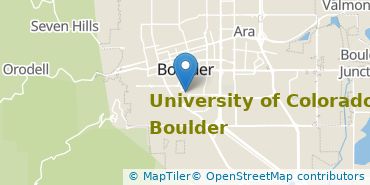 Location of University of Colorado Boulder