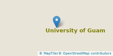 Location of University of Guam