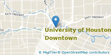 Location of University of Houston-Downtown