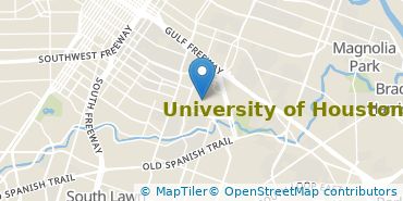 Location of University of Houston