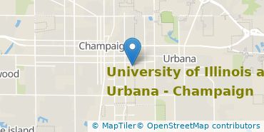 Location of University of Illinois Urbana-Champaign