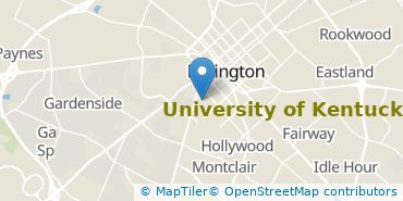 Location of University of Kentucky