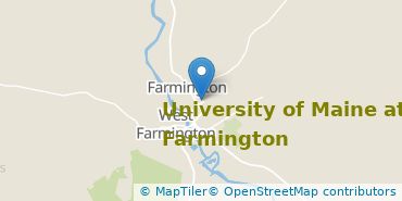Location of University of Maine at Farmington