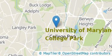 Location of University of Maryland-College Park