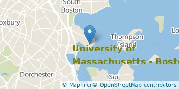 Location of University of Massachusetts-Boston