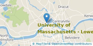 Location of University of Massachusetts-Lowell