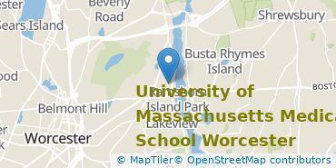Location of University of Massachusetts Chan Medical School