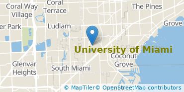 Location of University of Miami
