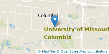 Location of University of Missouri-Columbia