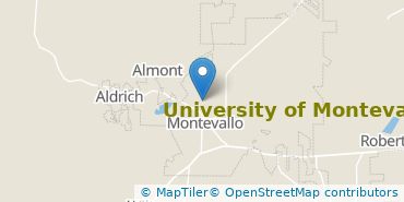 Location of University of Montevallo