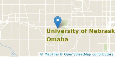 Location of University of Nebraska at Omaha