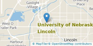 Location of University of Nebraska-Lincoln