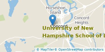 Location of University of New Hampshire-Franklin Pierce School of Law