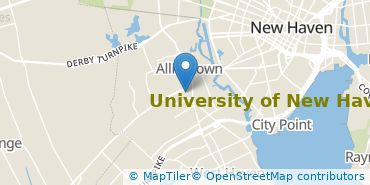 Location of University of New Haven