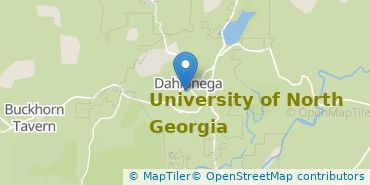Location of University of North Georgia